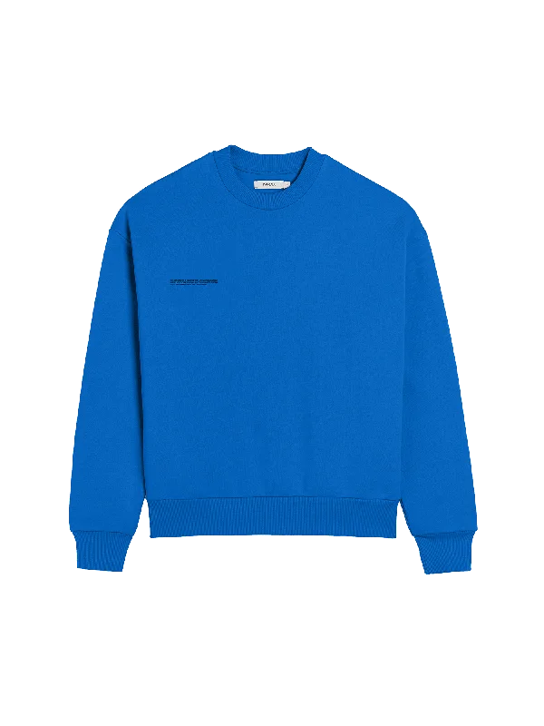 Womens 365 Midweight Sweatshirt—cobalt blue