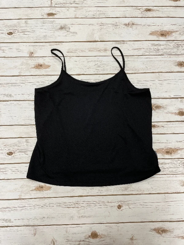 Top Sleeveless By Lane Bryant In Black, Size: 1x