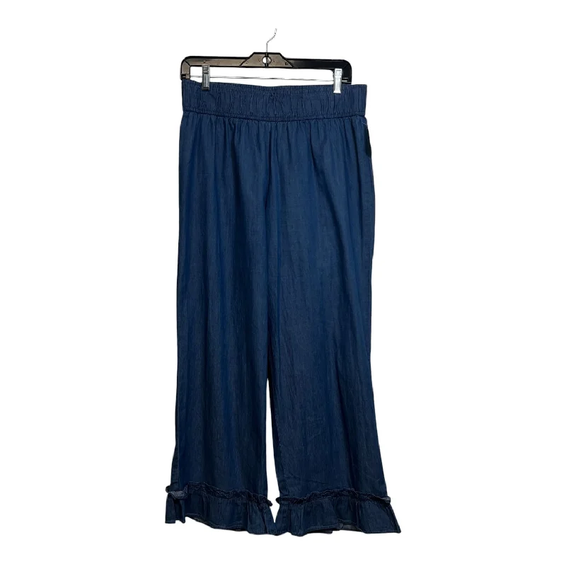 Jeans Wide Leg By Attyre In Denim, Size: 10