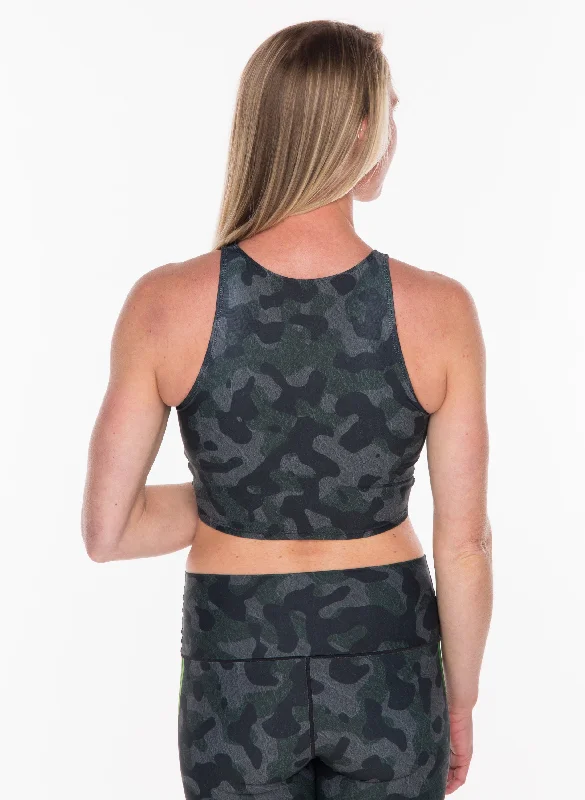 Moss Camo Redux Crop Top *FINAL SALE*