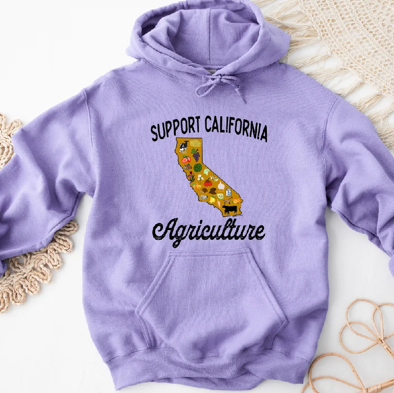 Support California Agriculture Hoodie (S-3XL) Unisex - Multiple Colors!