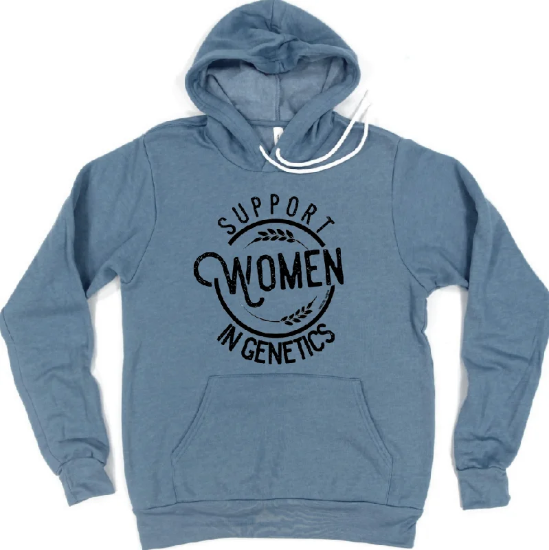 Support Women in Genetics Hoodie (S-3XL) Unisex - Multiple Colors!