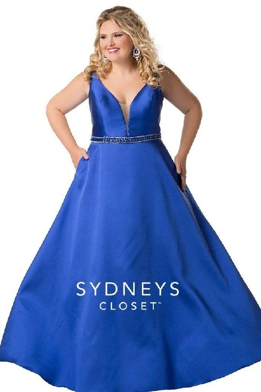 Sydneys Closet Long Evening Gown Prom Dress