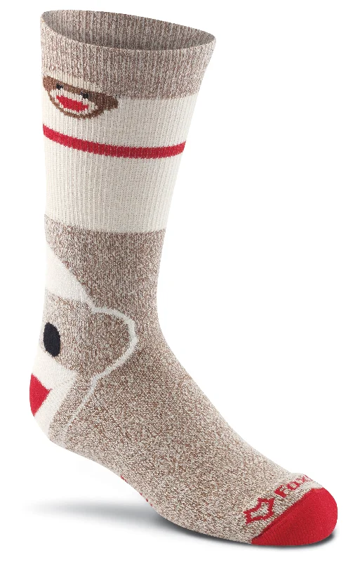 Fox River Kids Monkey Face Lightweight Crew Socks