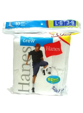 Hanes Boys Crew Socks