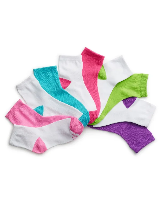 Hanes EZ Sort® Girls` Ankle Socks