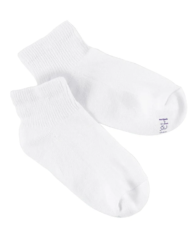 Hanes Girl's Red Label Cushion Ankle Socks 10 Pairs