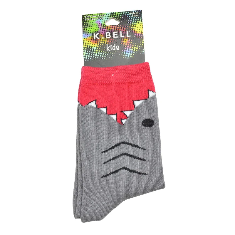 K. Bell Boy`s Animal Crew Socks