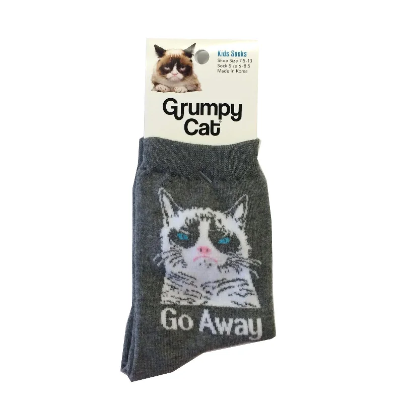 K. Bell Kid`s Grumpy Cat Socks